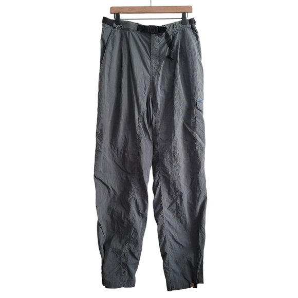 Exofficio Pants Exofficio Mens Xl Gray Button Fly Nylon Hiking